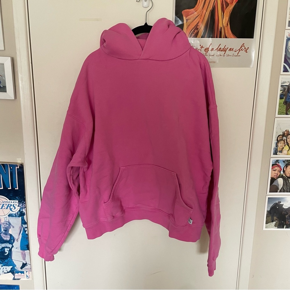 Pink Hoodie Sweatshirt